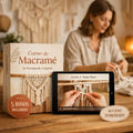 🧵 Aprendé Macramé Desde Cero y Creá Piezas Hermosas + 🎁 5 Bonos con +100 Patrones Exclusivos